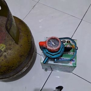 REGULATOR ANTI BOCOR KOMPOR GAS LPG WINN GAS W 800 M EKSKLUSIF SET SELANG SERAT BAJA 1000 PSI