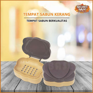 TEMPAT SABUN KERANG - Tempat Sabun Batang / Kotak Sabun / Alat Mandi