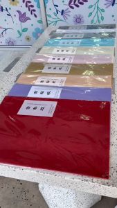 กระดาษไขห่อช่อดอกไม้(ยกห่อ 38 แผ่น) ขนาด 50*75CM สไตล์เกาหลี ใช้ได้ทั้งดอกไม้สดและดอกไม้ประดิษฐ์