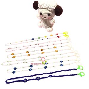 Dây đeo khẩu trang phong cách Hàn Quốc siêu xinh có hình mặt cười giúp tránh thất lạc khẩu trang