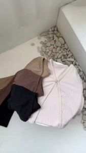 Lotus Clothing Yoona Cardigan Atasan Crop Lengan Panjang Wanita Korean Knit Kardigan Outer Kancing