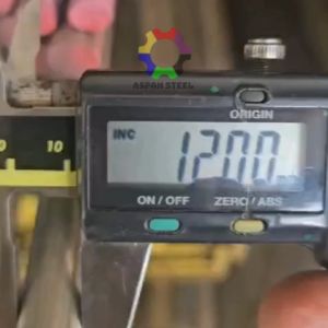 As 12mm stainless steel 316