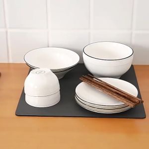 Homepeas® Coffee Machine Absorbent Mat Anti Slip Diatomite Absorbent Soft Table Mat Bathroom Mat/Floor Mat/Kitchen Mat Quick Dry