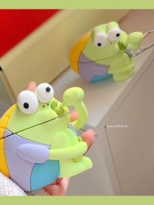 Cute Cartoon Bikini Castle Finger Snapping Mermaid Compatible AirPods 4th Gen Wireless Bluetooth Earphone Case Apple Silicone 3rd Gen Protective Cover