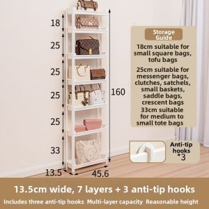 Home Door Back Storage Organizer Shelf Display Rack