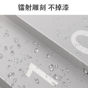 Heytea Stainless Steel Thickened Digital Cup Rack Cup Dispenser Tea Shop Supplies Take out Take Away Cup Holder Waiting Tray