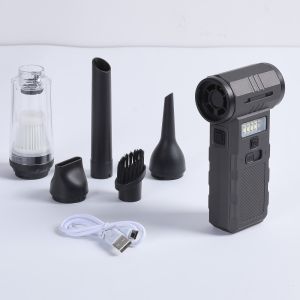 New 350000RPM Violent Fan Brushless Turbo Jet Blower Powerful Air Blower Vacuum Dust Cleaner Type-C Charging Strong Winds 53m/s