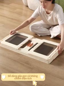 Tủ lưu trữ dung lượng lớn có thể gập lạiCửa Nhựa Trong Suốt Với Khóa Nam Châm Hàng Dễ dàng tháo rời