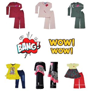 Kids Streetwear Set | Casual Outfit for Girls | MIX MATCH | Blouse & Legging | Jegging | Kurung Cotton