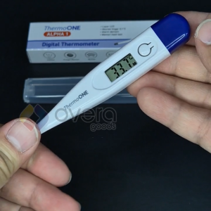 Termometer Digital Ketiak ONEMED Kaku / Pengukur Suhu Tubuh