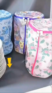 Tas Piring / Tempat Piring Diameter 24 Cm Murah / Plate Pouch ( 1 Kg Muat 25 Pcs)