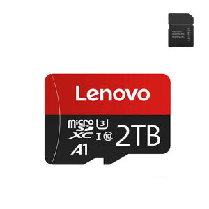 100% Original Lenovo Micro SD Card 90Mb/s 128GB 256GB 512GB1000GB2000GB SD/TF Flash Memory Card Grade Class 10 High Speed MicroSD