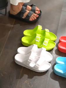 Sandal Slippers Wanita Gaya Korea Polos Multicolor Nyaman