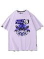 Party Dragon Soul Warrior T-Shirt Short Sleeve Pure Cotton Kids' Clothing Summer Casual Loose Fit Cartoon Anime Print Sweat Absorbent. 