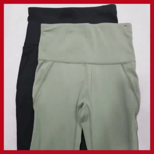 Brandor - Highwaist Ankle Legging - Pocket Back- Legging Gym Senam Olahraga Wanita By ANKO ( ANLG36 )