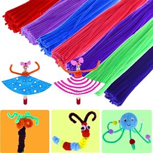 DIY ลวดกำมะหยี่ 100 เส้น ชุดละดับ สำหรับเล่นฮิตใน TikTok สำหรับกับนักเรียน และฝีมือ เสริมสร้างงานประดิษฐ์