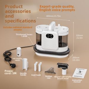 KLINSMANN | Multifunction High-Temperature Steam Hot Water Fabric Cleaner