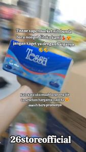 [5 Pcs] Tessa 250Sheet - 2Ply Tessa Tissue Natural Soft - Facial tissue Halus lembut Promo