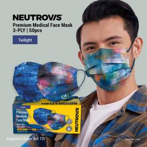 [3-Ply Mask & Match Bundle] Neutrovis Triple Galaxy Shield 3-Ply Medical Face Mask (3boxes x 50pcs)