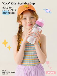 VRIUKNT | Portable Children Straw Cup for School Outdoors