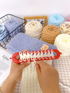 ไหมพรมเส้นใหญ่  ไหมพรมเส้นหนา 1ply 100 กรัม เส้นด้ายถัก เนื้อนุ่ม  ถักมือโครเชต์ DIY