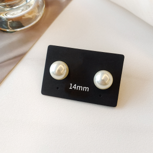 Charming Amoy Pearl Earrings for Women with 999 Pure Silver Needle No Painful Ear Piercing Required Original Design Jewelry