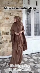 Mukena 2 in 1 Bahan Katun Premium Dewasa Jumbo / Mukena Traveling JumboTerbaru dan Termurah