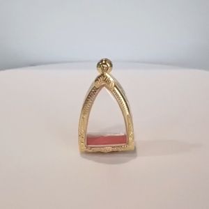 ช้างกระบี่ กรอบพระ เบอร์ 149 (พื้น 1.8x2.8 ซม) กรอบพระกริ่ง รูปหล่อ กรอบทองมีครอน กรอบพระสำเร็จ