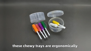 Combo Cây Móc Tháo + Cục Cắn Chewies Dùng Cho Khay Niềng Trong Suốt Chỉnh Nha Không Mắc Cài