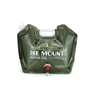 Outdoor Folding Water Bag 7.5L Portable Outdoor Water Bag Water Jug Water Bucket with Water Valve for Picnic Camp Climbing