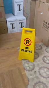 Biển cảnh báo chữ a nguy hiểm cho xe hơi đang sửa chữa thi công - cấm đậu xe BIỂN CẤM ĐẬU XE