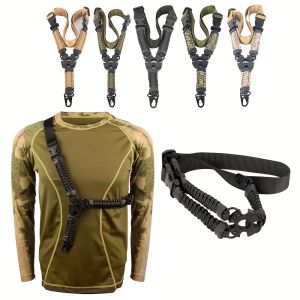 3 Point Bungee Tactic Guns Sling Airsoft Rifles Strapping Belt Militaries Hunting Part Three-Point Guns Strap