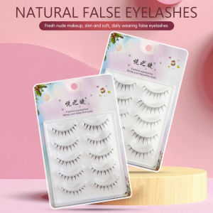 Bulu Mata Palsu Alami & Riasan Nude Segar