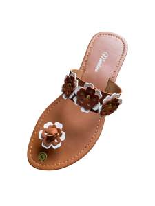 Marikina Slipper one finger style with Flowers High Quality Ladies Footwear
