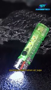 Senter LED Mini Senter COB Multifungsi Super Terang 6 Mode Magnet Di ujung - 023