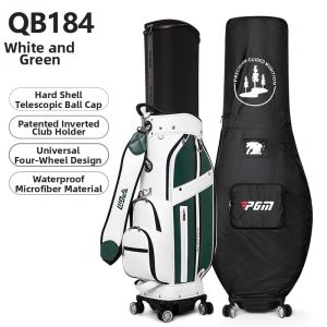 PGM GOLF | Hard Shell Extendable Multi-Directional Golf Bag