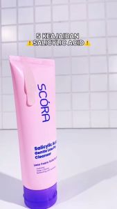 [ TERLARIS ] SCORA Gentle Cleanser Facial Wash Salicylic Acid dan Phantenol