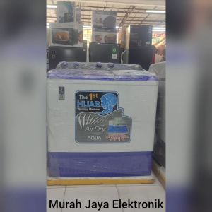MESIN CUCI AQUA 2 TABUNG 12 KG SANYO JAPAN QW-P1250T GARANSI RESMI KHUSUS BANDUNG DAN JAWA BARAT  By TMJ