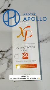 DERMA XP UV PROTECTOR CREAM SPF 30 PA+++ 30 GRAM FOR OILY & ACNE PRONE SKIN
