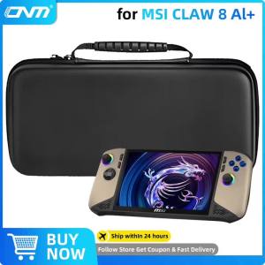 Storage Bag for MSI Claw 8 AI+ Travel Carrying Case for CLAW 8 AI Waterproof Antishock Protective Case Accessories