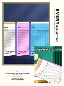 Business Carbonless Receipt Pad - Wholesale Multi - Part para sa Tindahan Office Supplies for Retail Billing & High - Volume Sales