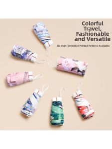 MOLORE | Compact Folding Sun & Rain Umbrella 5 Folds