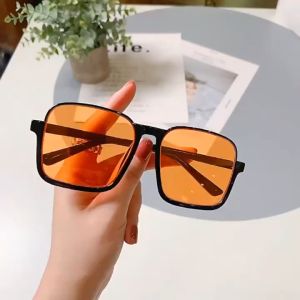 Kính thời trang nam nữ mắt kính gọng vuông hottrend - Life Style 4U