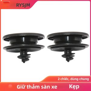 RYSJM | 2 CÁI Kẹp Giữ Thảm Sàn Ô Tô Đa Năng Khóa Cố Định Thảm - Chất Liệu ABS Phụ Kiện Ô Tô