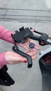 แบบทรงสูง ที่จับโทรศัพท์มอเตอร์ไซค์ ที่วางมือถือมอไซค์ จักรยาน รถยนต์ GPS Handphone จักรยาน มอเตอร์ไซค์ 019