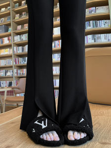 กางเกงครรภ์ทรงหลวมสบาย ๆ สำหรับฤดูร้อน กางเกงขายาวทรงหลวมสำหรับใส่กลางแจ้ง กางเกงขายาวเอวต่ำสำหรับผู้หญิงตั้งครรภ์ ชุดฤดูร้อน