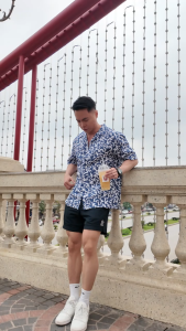 Áo Sơ Mi Nam Cộc Tay Chất Vải Twill Mềm Mịn Phong Cách Phóng Khoáng 👕✨