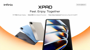 Infinix Xpad Max Tablet – 8GB RAM + 256GB ROM 4G LTE Dual SIM 10.1” Display Android