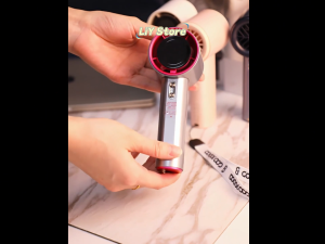 Mini kipas Strong Wind 100 Gear Wind Speed kipas angin Digital Display Adjustable Turbo kipas tangan