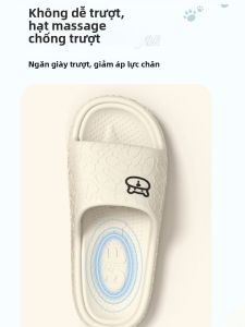 MONLEYTA | Dép đi trong nhà đế dày chống trượt mùi hôi phòng tắm mùa hè 2024 Dép đi trong nhà EVA đế mềm âm thanh nhẹ